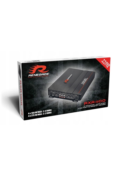 Renegade Amplificator auto 4 canale Putere maximă 1100W - RXA1100