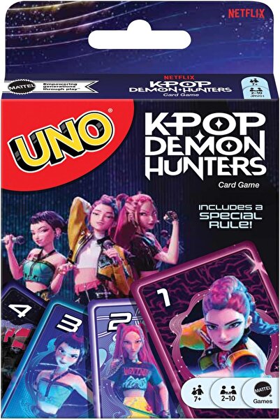 Mattel Games UNO K-Pop Demon Hunters