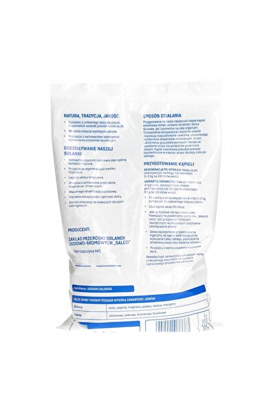 Salco Sare naturală originală BOHEŃSKA pentru băi cu sare în cadă 5x 1kg