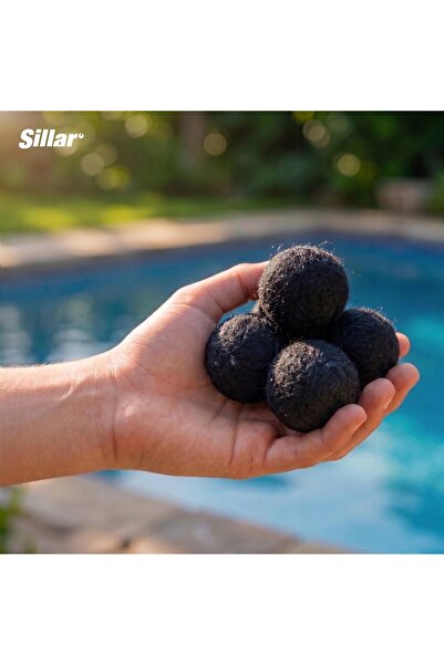 Sillar Bile filtrante pentru piscină cu cărbune activ pentru jacuzzi 2100g