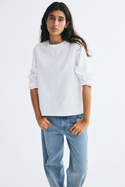 H&M Pamuklu Jarse Üst