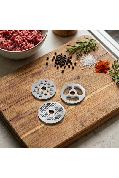Investments Set de site pentru mașina de tocat carne Zelmer tip 8, 8mm și 2.5...