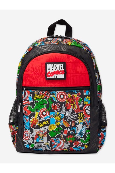 Marvel Classic Siyah Okul Sırt Çantası