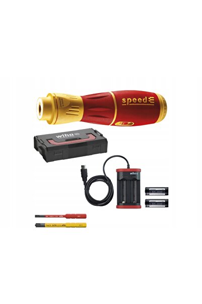 wiha Șurubelniță electrică cu set de biți WH-SPEED-E/II-ELECTRIC/44318 izolată