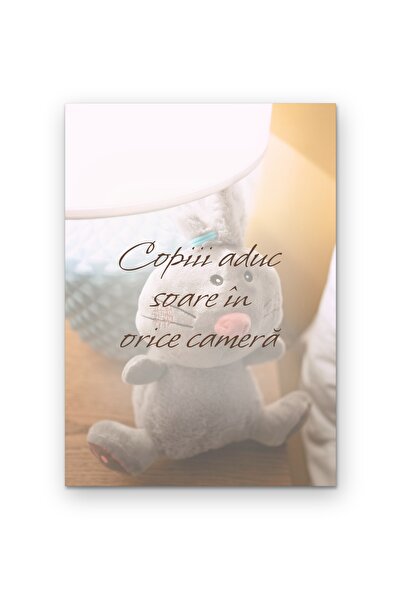 OEM Poster Cardboard 250g A4 Wall Art Children bring sunshine to any room, Mo...