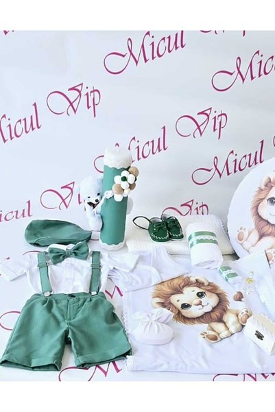 Micul Vip Set de botez Aron pentru băiat