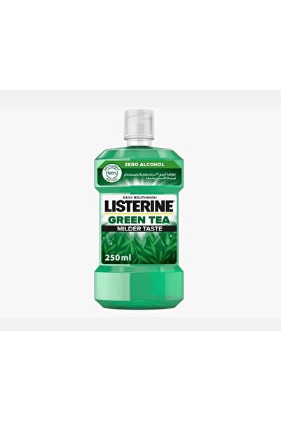 Listerine غسول الفم بالشاي الأخضر، مع تركيبة العناية بالفم القاتلة للجراثيم ل...