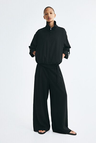 H&M Etek Ucu Balon Kesimli Oversize Ceket