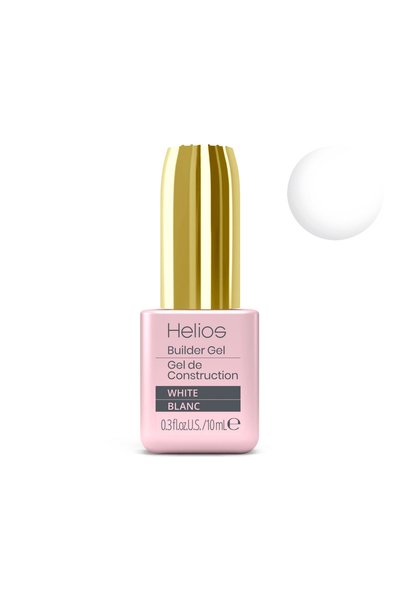 Helios / Builder Gel / Gel de Construction / WHITE / BLANC / 0.3 fl oz U.S. /...
