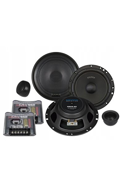 crunch Difuzoare auto DSX6.2C 16,5cm / 165mm Sistem + crossovere