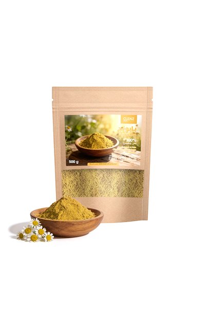 clenz 100% Natural & Pure Chamomile Flower Powder - 500g