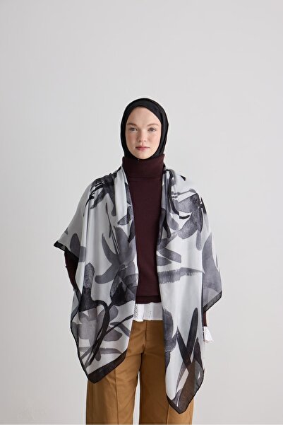 Modakaşmir Florance Pattern Shoulder Shawl