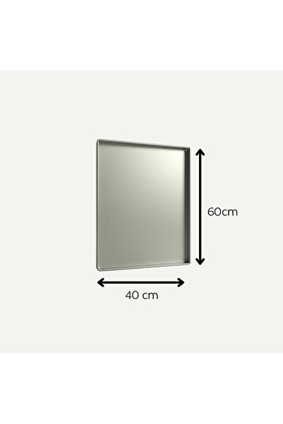 OEMS صينية ألمنيوم سادة عالية الجودة - مقاس 40×60 سم