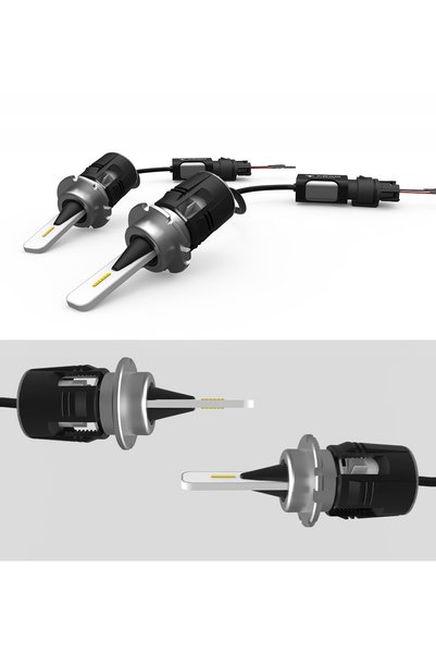 Led Becuri B6 D1S D1R Xenon, funcționează fără convertoare