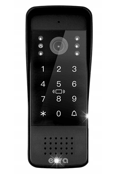 EURA KIT VIDEO INTERCOM VDP-86A3 SUportă 2 intrări 10 " AHD Wi-Fi 2MPx