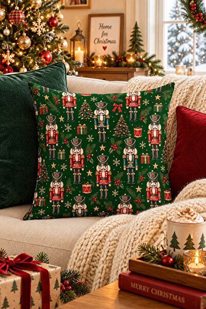 Evdek Christmas Double-Sided Printed Throw Pillow Cover 6Echd35