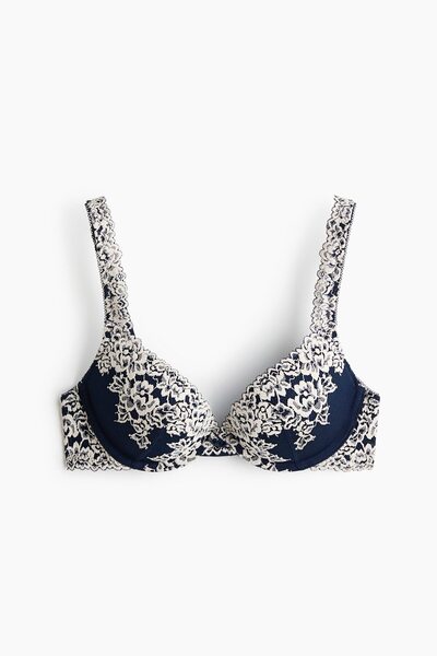 H&M Dantel Süper Push-up Sütyen