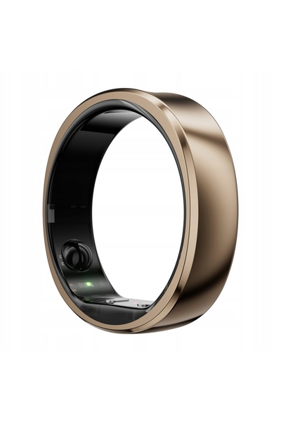 RingConn Inel inteligent Air Gen 2, monitorizare ritm cardiac și somn, auriu,...