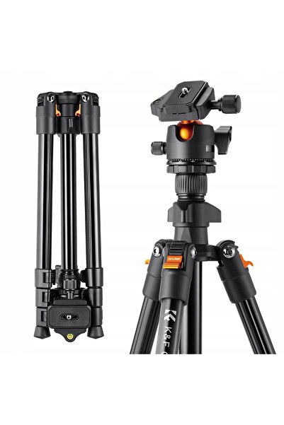 K&F CONCEPT Trepied pentru echipament fotografic + Cap 3D suport telefon K&F