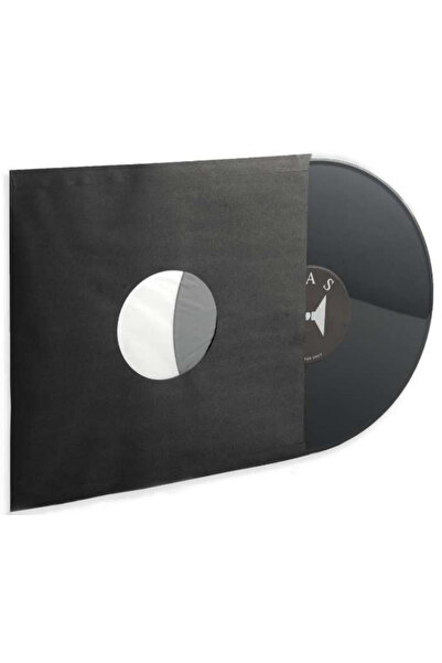 SIMPLY ANALOG Plicuri antistatice pentru 12 inch (25 bucăți) Negru