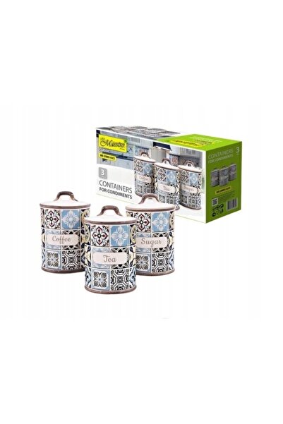 Maestro Set de trei recipiente ceramice de 0,75L, seria  "HOLIDAY IN PORTO "