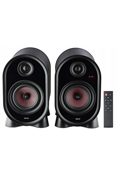 AKAI AHS-500A boxe stereo active cu Bluetooth 2×25W RMS MP3 WMA WAV APE FLAC