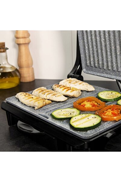 CECOTEC Grătar electric Rock'nGrill 1500 Rapid Argintiu/Gri 1500 W