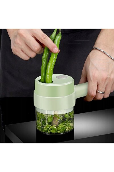 NO BRAND Tocător electric multifuncțional pentru legume și fructe, răzătoare.