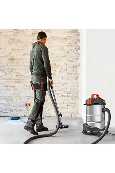 NO BRAND ASPIRATOR DIN OȚEL INOXIDABIL, 20 L, 2000 W, PUTERNIC, 18 kPa, CABLU...