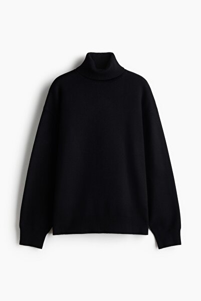H&M Yarım Balıkçı Yakalı Oversize Kazak