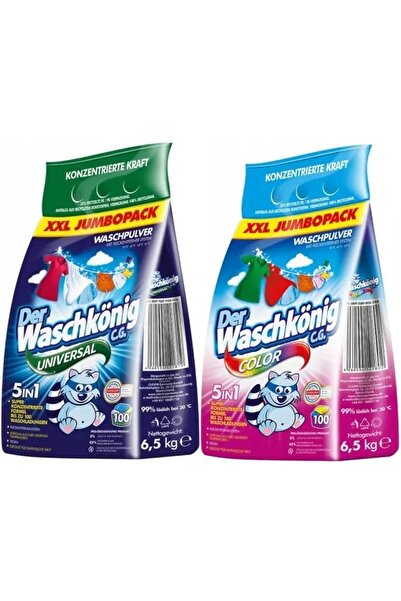 Der Waschkonig Detergent universal pudră în folie 6,5 kg