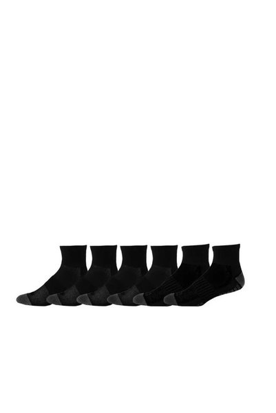Columbia Ανδρικές Fashion Κάλτσες Μαύρες 6 Ζεύγη C1182-BLACK