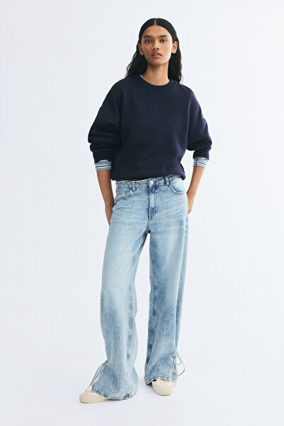H&M Baskı Motifli Sweatshirt