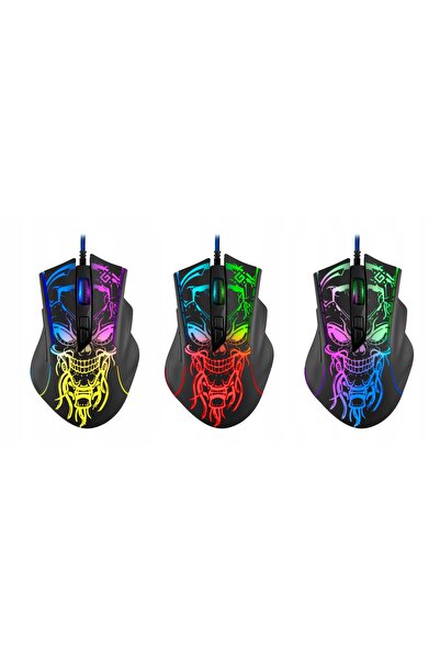 Defender BULLETSTORM GM-928 7200dpi Mouse de gaming cu fir 7P RAINBOW