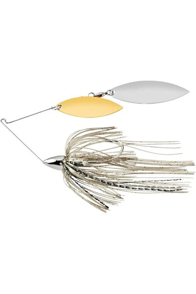WAR EAGLE CUSTOM LURES طعم صيد سمك سبينر بيت بإطار من النيكل من وور إيجل