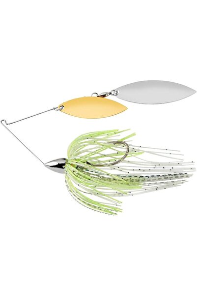 WAR EAGLE CUSTOM LURES طعم صيد سمك سبينر بيت بإطار من النيكل من وور إيجل