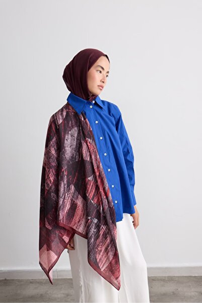 Modakaşmir Orbital Pattern Shoulder Shawl
