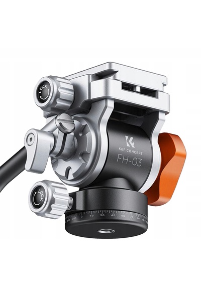 K&F CONCEPT K&F FH-03 5kg Metalică 1/4 3/8 Arca Swiss Cap video panoramic cu ...