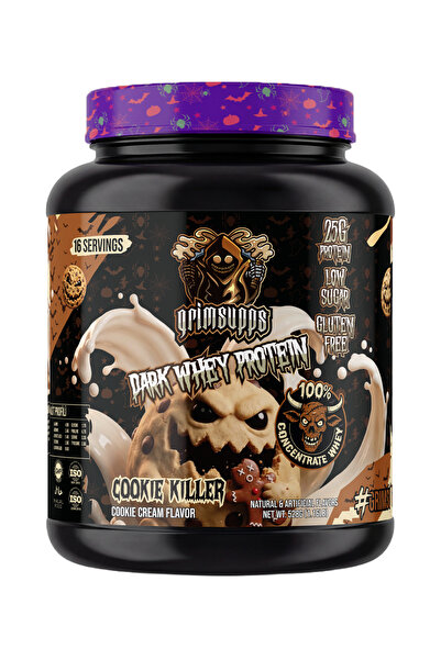 Grimsupps Dark Whey Protein – Cookie Cream Aromalı 528g 16 Servis
