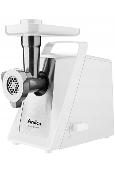 AMICA Mașină de tocat carne MM 3012 2000W 2.7 kg/min Treaptă de marșarier Oțe...
