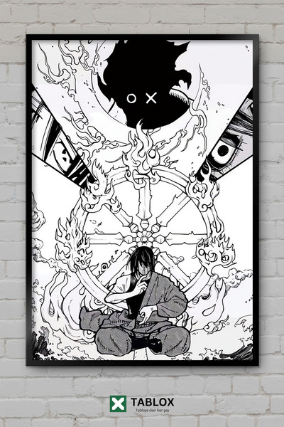 tablomaxtbx Anime manga Vatrogasna snaga Vatrogasac Ratnik Lik Uramljeni Deko...