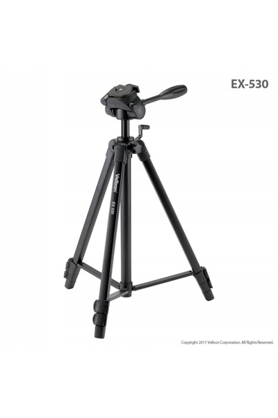 Velbon Trepied EX-530 cu cap și husă, 156 cm, capacitate de încărcare de până...