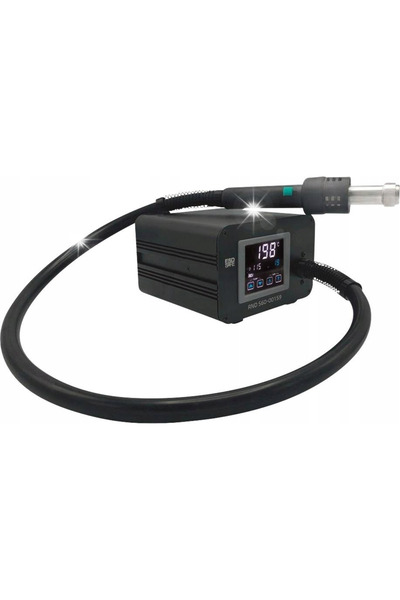Xytronic Stație de lipit cu aer cald LF-861D cu duze de 8, 10, 12 mm
