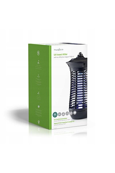 Nedis Lampă electrică insecticidă pentru muște și țânțari, 18W, acoperire 150...