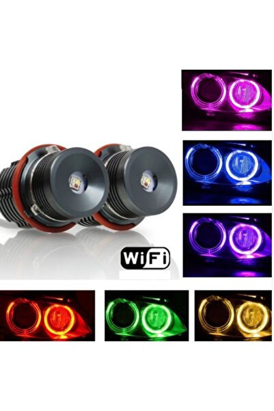 BDS LUMINI INELARE LED RGBW WiFi BT 40W LUMINI DE POZIȚIE PENTRU BMW E39 E60 ...