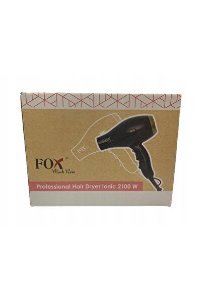 Fox Uscător de păr Black Rose ionizant 2100W profesional