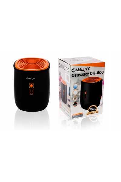 MalTec DEZUMIDIFICATOR ABSORBATOR DE UMIDITATE SILENTIOS EFICIENT 0,8L NEGRU