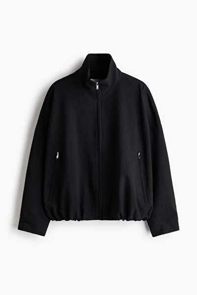 H&M Etek Ucu Balon Kesimli Oversize Ceket