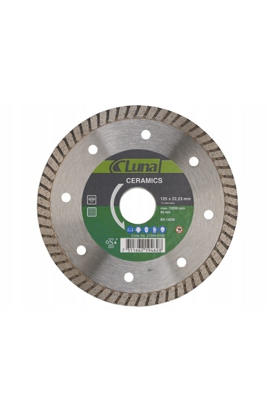 Luna Disc diamantat pentru ceramică 125mm Ceramică