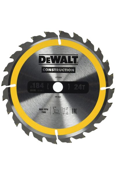 Dewalt Disc de ferăstrău pentru lemn 184/16MM, 24 dinți DT1939-QZ